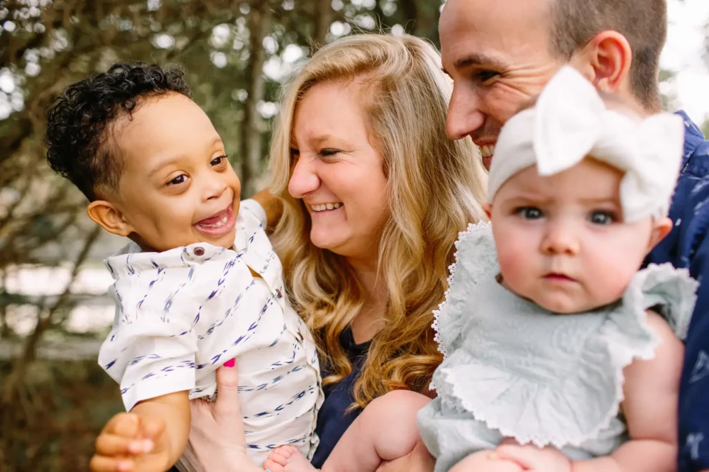 Happy Family of Four